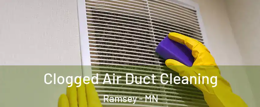  Clogged Air Duct Cleaning Ramsey - MN