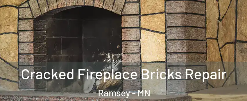  Cracked Fireplace Bricks Repair Ramsey - MN
