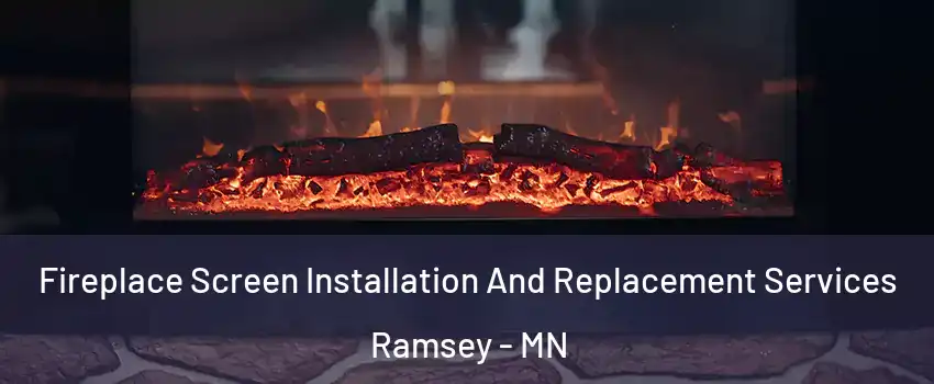  Fireplace Screen Installation And Replacement Services Ramsey - MN
