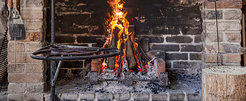 Cracked Electric Fireplace Bricks Repair Services  in Ramsey, MN