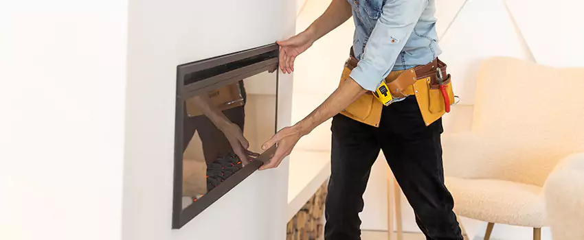 Metal Fireplace Installation in Ramsey, Minnesota