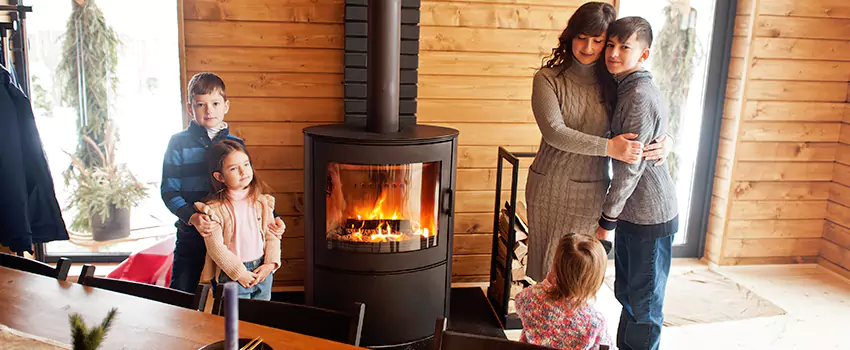 Morso Cast Iron Fireplace Insert Installation in Ramsey, Minnesota