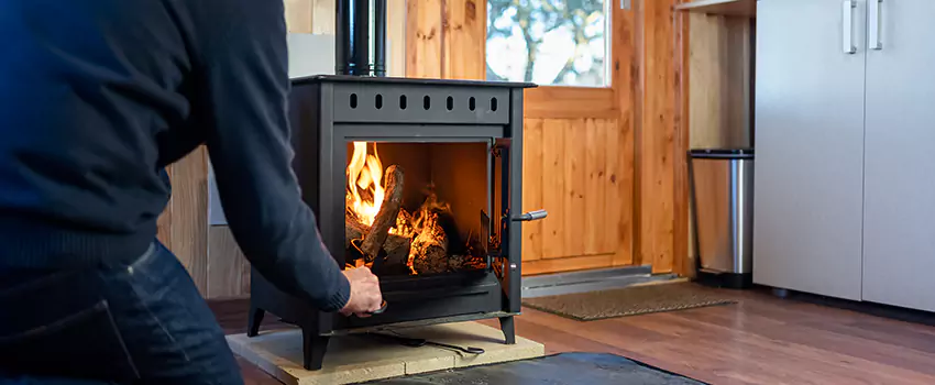 Open Hearth Wood Fireplace Installation in Ramsey, MN