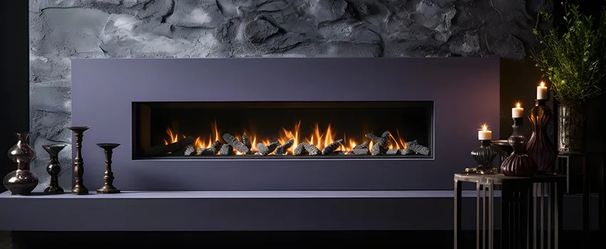 Ember Bed for Ventless Gas Fireplace in Ramsey, MN