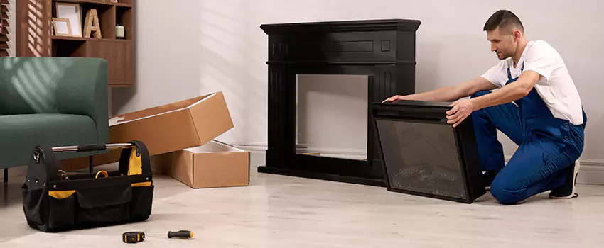 Old Rusted Metal Fireplace Repair And Replacement in Ramsey, MN
