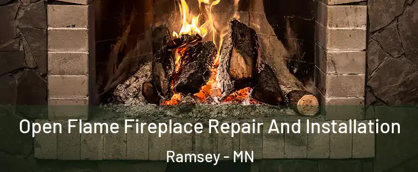  Open Flame Fireplace Repair And Installation Ramsey - MN